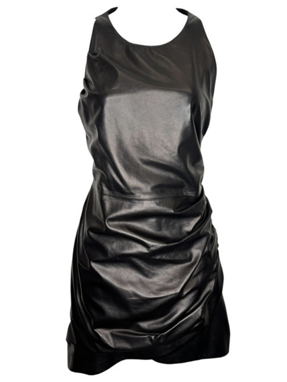 Versace Collection Leather Mini Dress size 44
